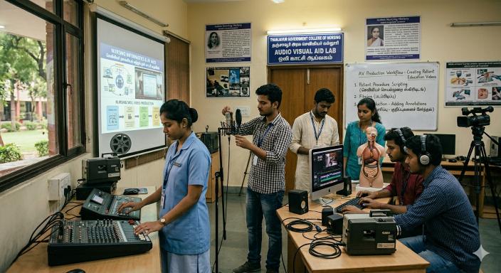 Facilities Illustration Image 21 - BPR School & College of Nursing, Vellore