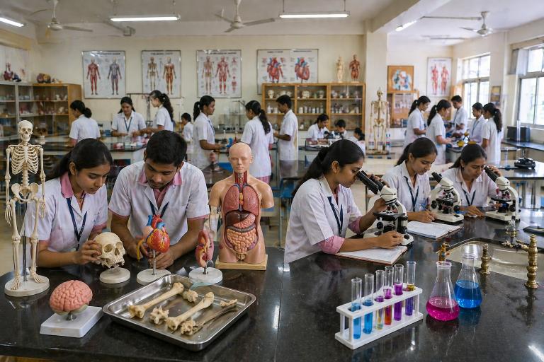 Facilities Illustration Image 20 - BPR School & College of Nursing, Vellore