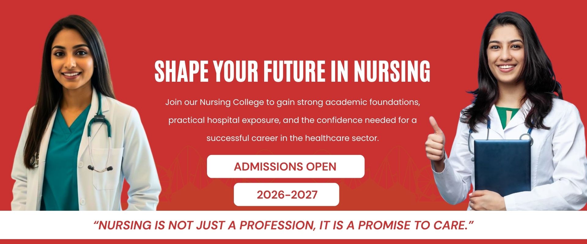 BPR College of Nursing Vellore Campus Banner - Best Nursing College in Vellore